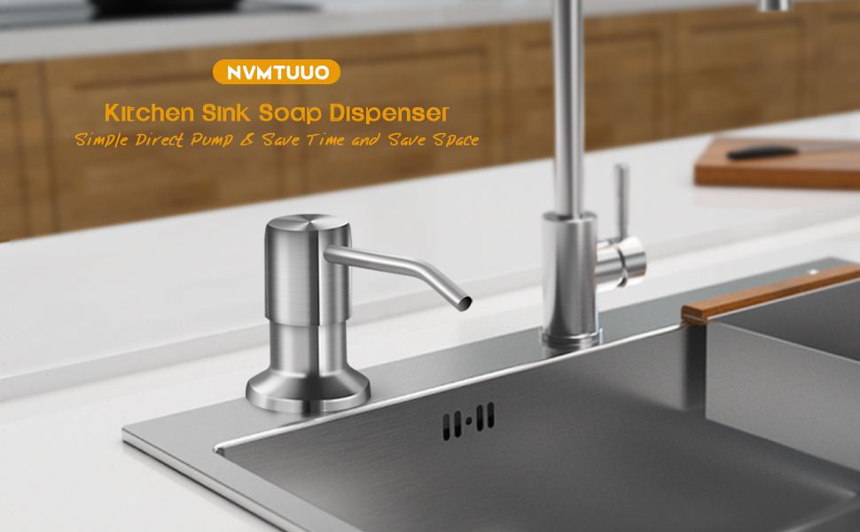 Kitchen soap dispenser