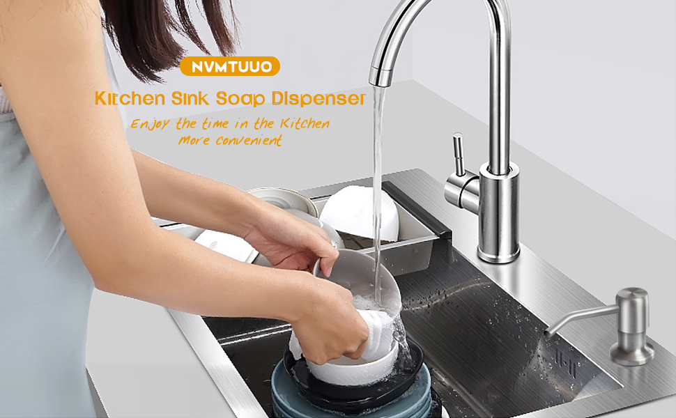 Kitchen soap dispenser