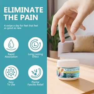 Plantar Fasciitis Cream Application
