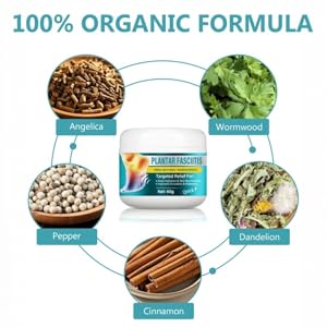Plantar Fasciitis Cream Natural Ingredients