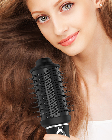 Hot air brush for travel