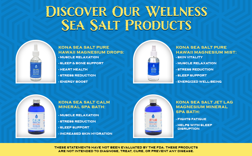 Discover Our Wellness Sea Salt Products