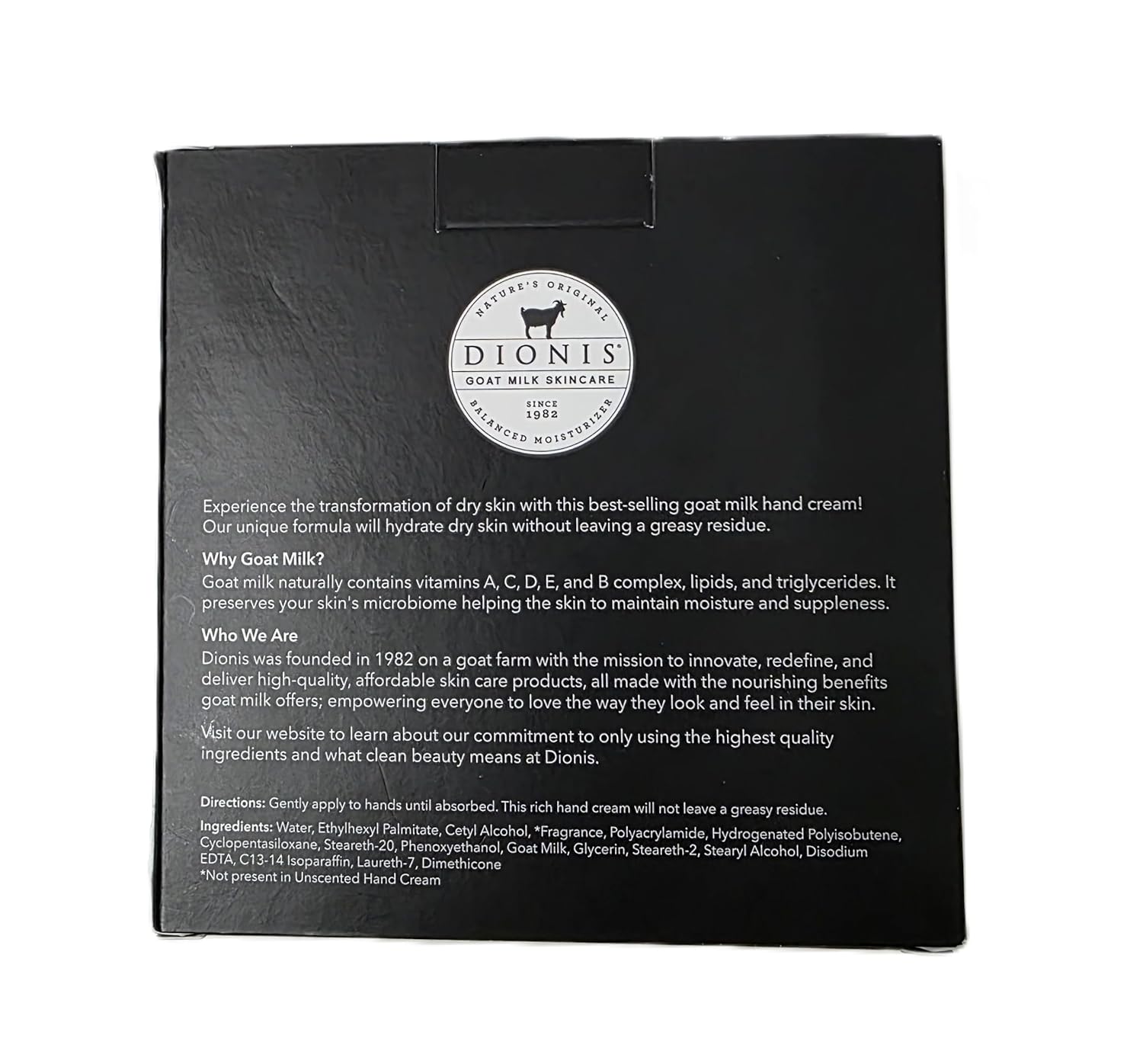 Dionis Goat Milk Hand Cream Set, Unscented and Eucalyptus, 1 oz, 2-Pack - Image 2
