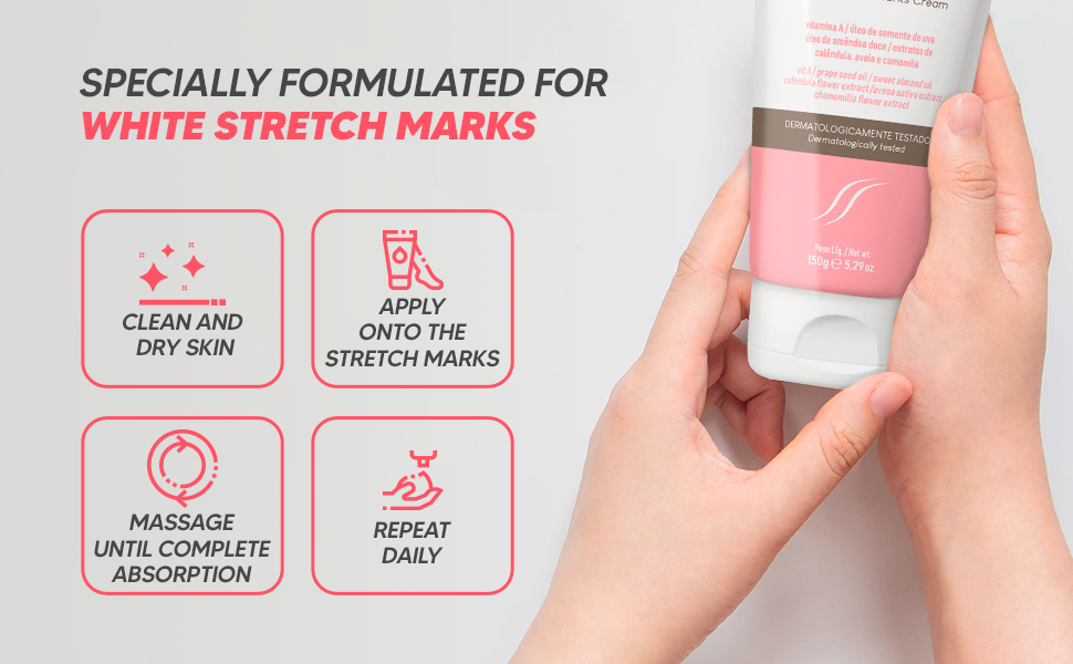 Cicatrissim White Stretch Mark Fade and Removal Cream