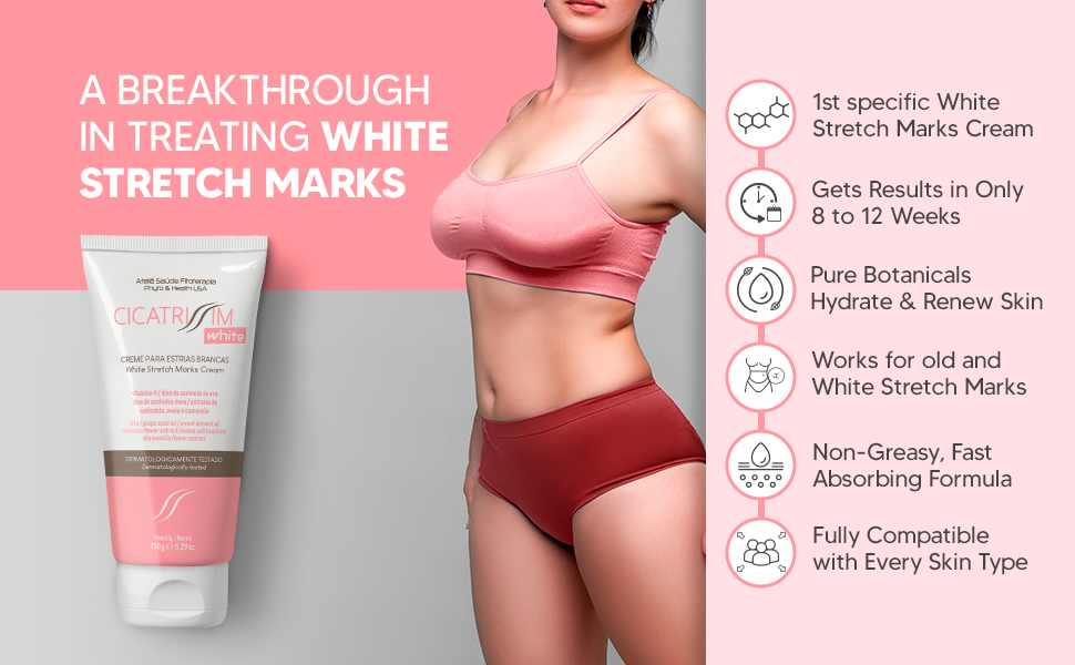 Cicatrissim White Stretch Mark Fade and Removal Cream