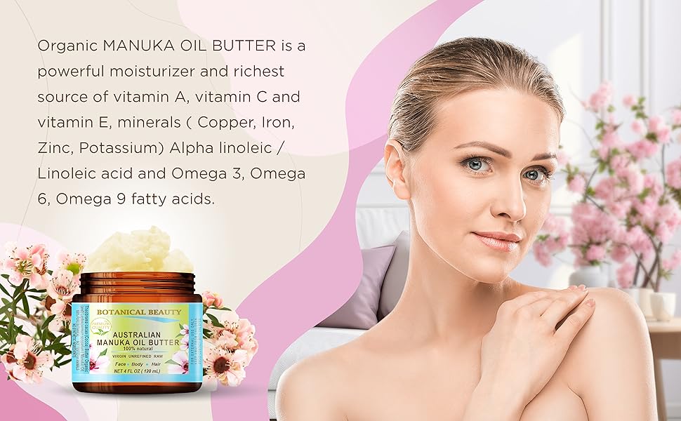 Manuka Oil Butter Application