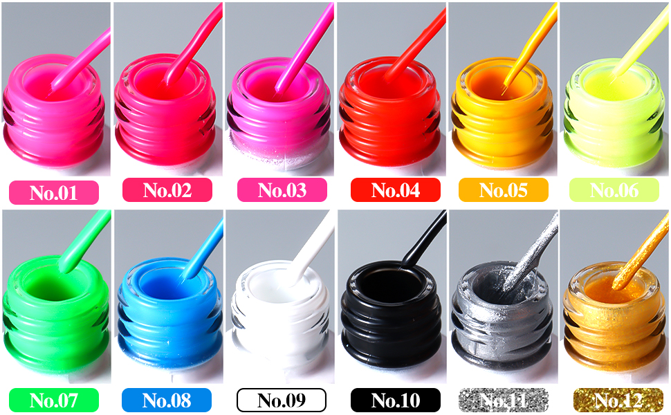 Nail Liner Gel Polish Kit