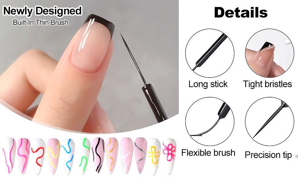 Nail Liner Gel Polish Kit