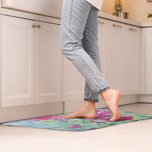 kitchen mat carpet fluffy mats
