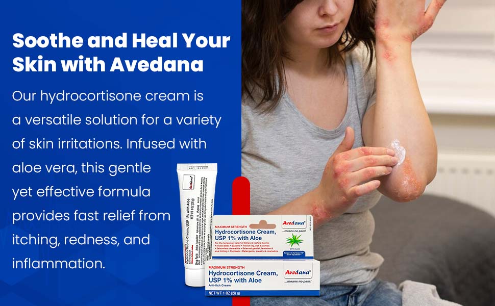 Avedana Hydrocortisone Cream