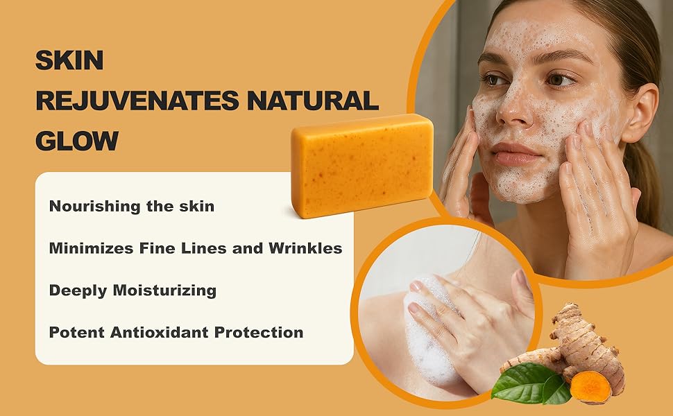 Lemon Turmeric Kojic Soap