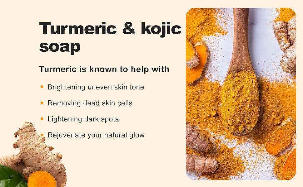Lemon Turmeric Kojic Soap