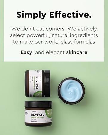 Revival eye Gel by Laurentiu - Cucumber Eye Cream