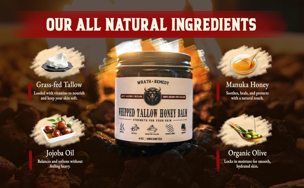 Beef Tallow Natural Ingredients