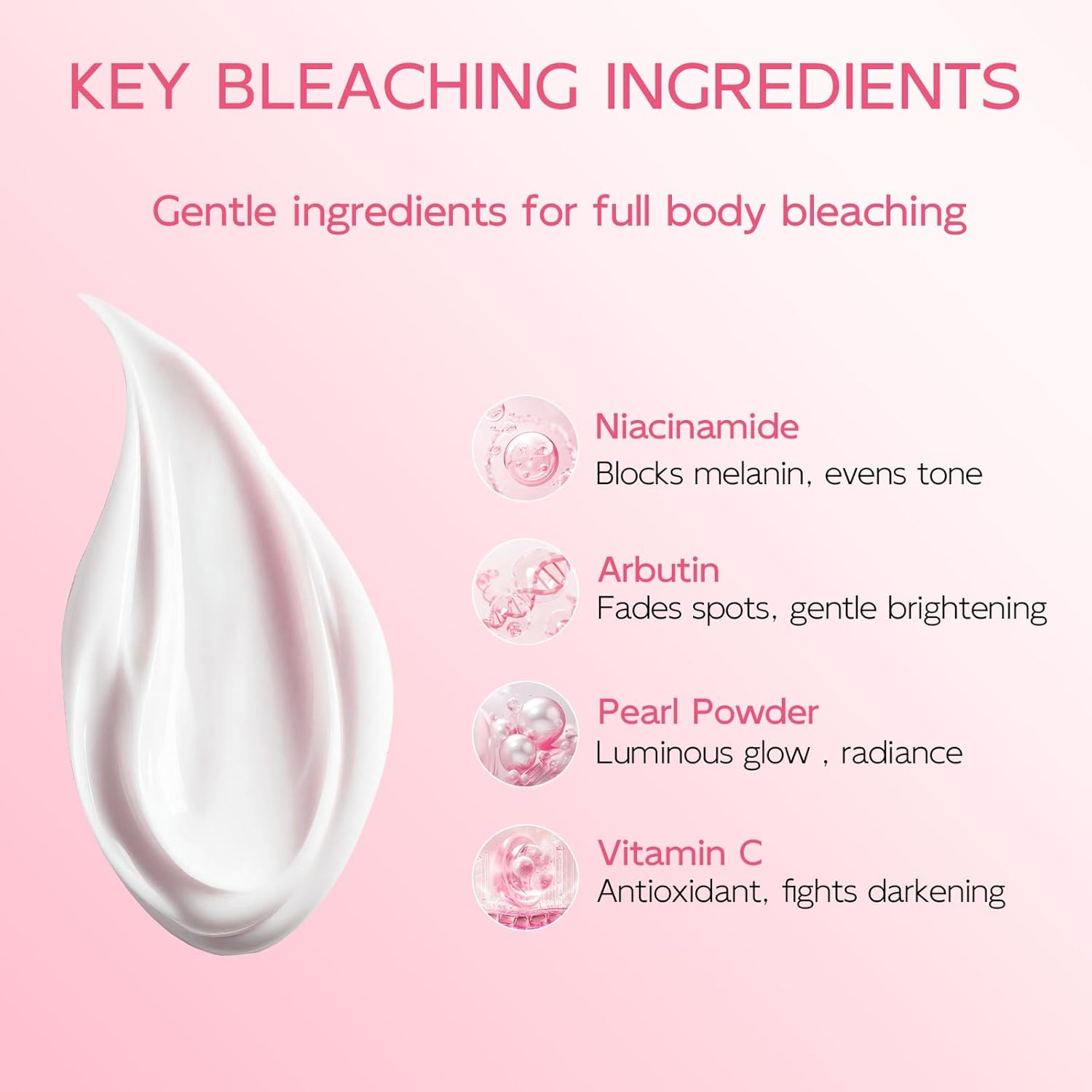 Brighten and Even Skin Tone Cream for Underarms, Elbows, Knees, and Intimate Areas 1.69 fl. oz - Image 7