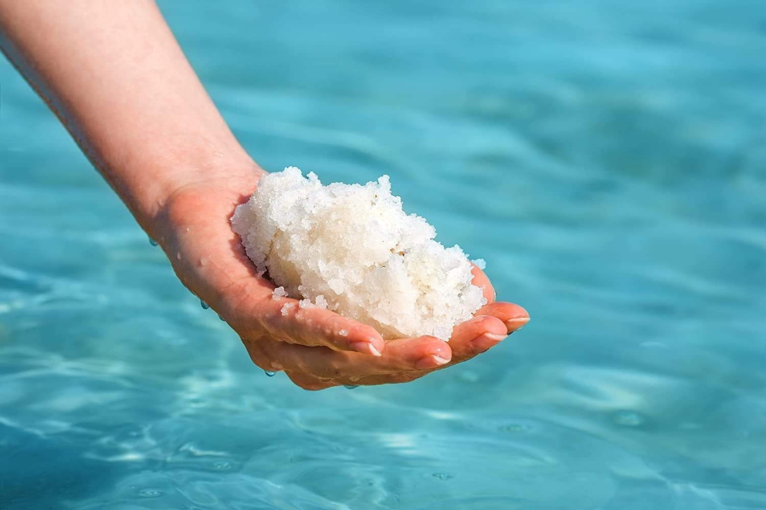 Luxurious Lavender Scent Dead Sea Bath Salts 2 Pound Jar for Soothing Foot Soaks - Image 3