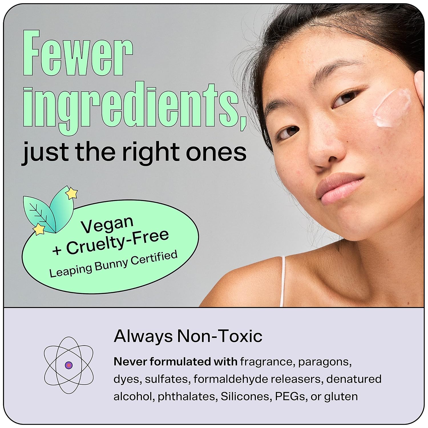 Bubble Skincare Break Even Balancing Face Toner - Gentle Exfoliating Toner & Pore Minimizer for Normal to Oily Skin Types - Skin Care Formulated with Green Tea Extract and Niacinamide (100ml) - Image 5
