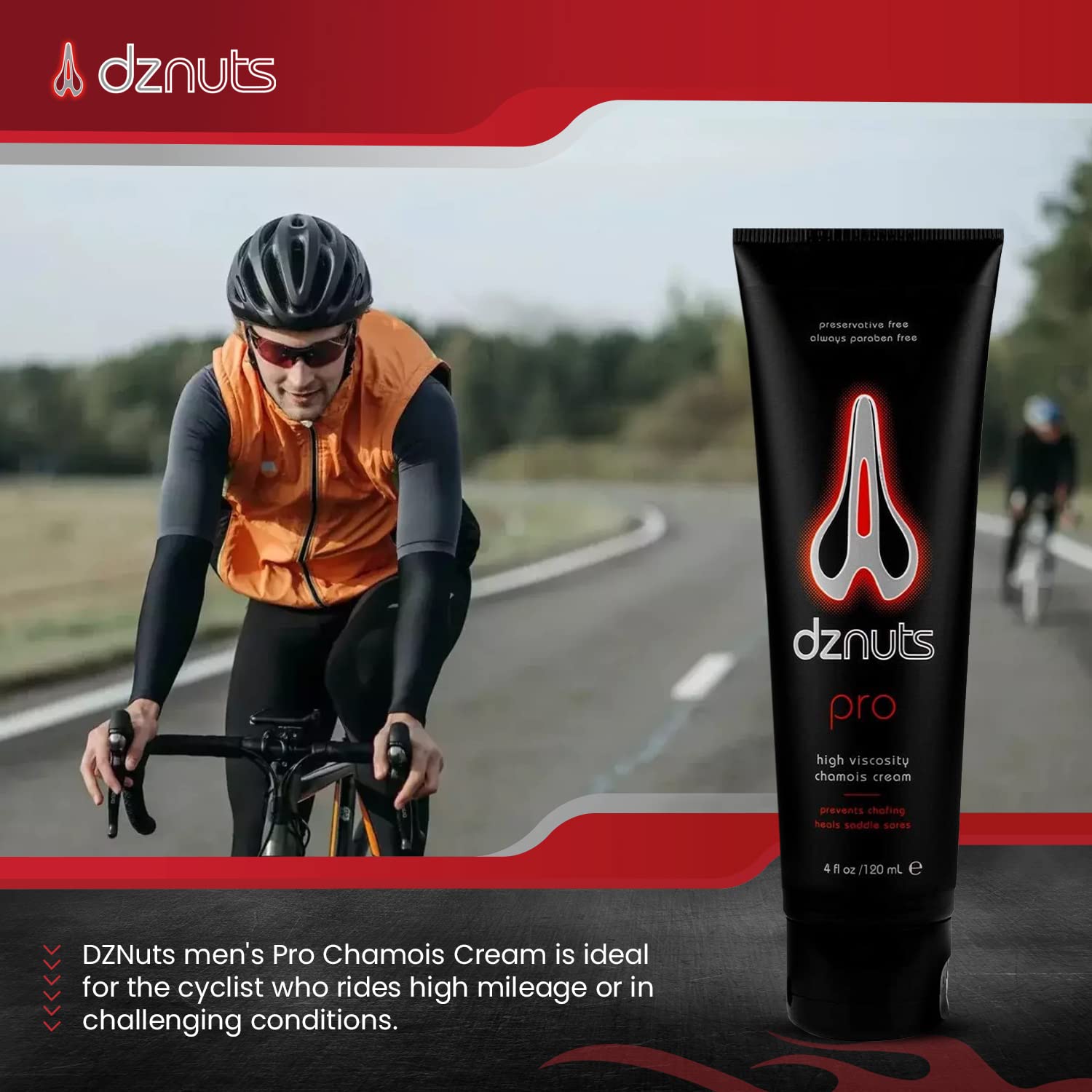Men's Pro & Women's Bliss Chamois Cream Set 4 oz Anti-Chafing Soothing Formula - Image 3
