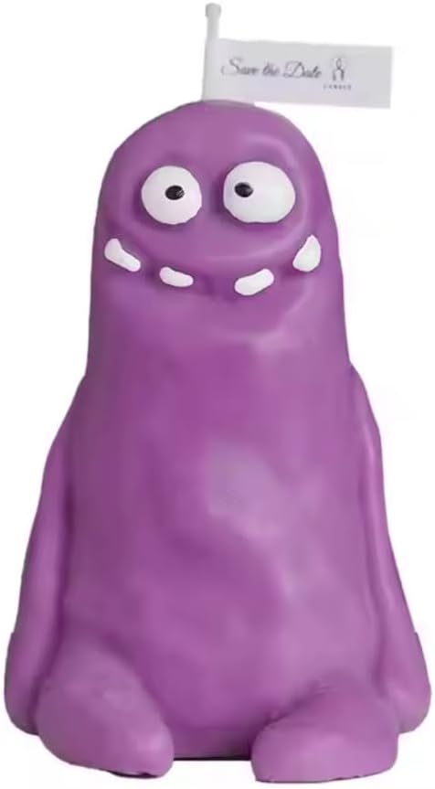 3 Pcs Monster Candles, Happy Birthday Cake Scented Funny Candle, Cute Decor for Party for Women and Men, Cool and Unique Presents idea for mom Brother and Sister - Image 4