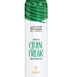 Clean Freak Tapioca Dry Shampoo, Warm Sugar Scent, 7 oz, No-Residue, Oil-Absorbing Formula (1 Pack, Packaging May Vary)