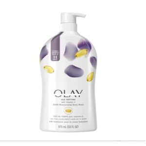 Ol~ay Age Defying Body Wash with Vitamin E, 33 fl oz~ (Pack 01)