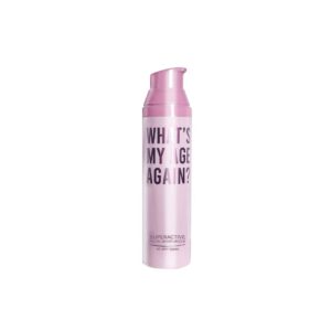 What’s My Age Again? SuperActive Facial Moisturizer | Daily Hydrating Face Moisturizer with Hyaluronic Acid, Niacinamide, Glycerin, Peptides, Vitamins B5, C & E | Clean, Vegan, Sustainable & Cruelty-Free | EWG Verified | Fragrance Free | All Skin Types | Mess-Free Pump | 60 ml / 2.02 fl.oz.