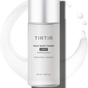 TIRTIR Milk Skin Toner Light | Instant Hydration with 4% Niacinamide, Pore-Tightening, Vegan Toner for Acne-Prone, Sensitive & Oily Skin, Fungal Acne Safe, Panthenol, Allantoin, Vitamin B