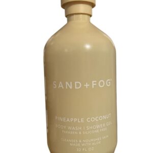 Pineapple Coconut Body Wash, Shower Gel with Aloe, Paraben & Silicone Free, 32 fl oz