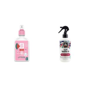 Hello Bello Kids Conditioning Mist + Detangler - Hypoallergenic Non-Greasy Leave-in Conditioning & So Cozy Leave In Conditioner Spray - Paraben-Free Detangler for Kids' Curly Hair - Deep Conditioner
