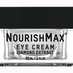 NourishMax Eye Cream with Diamond Extract – Anti-Aging Under Eye Treatment for Dark Circles, 1 oz