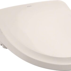 TOTO SW3054#12 S550E Electronic Bidet Toilet Seat with Cleansing Warm, Nightlight, Auto Open and Close Lid, Instantaneous Water Heating, and EWATER+, Elongated Classic, Sedona Beige