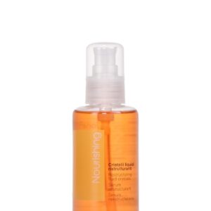 Fanola Restructuring Anti Frizz Hair Serum - Liquid Crystals Hair Care Enriched with Aloe Vera & Linseed Oil for Split End Repair - Strengthens & Detangles Curly, Frizzy & Permed Strands (3.38 Fl oz)