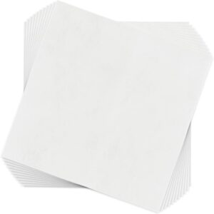 BENECREAT 50 Sheets Blotting Paper for Flower Press, 10.43x10.43Inch Flower Press Paper Highly Absorbent and Reusable Blotter Paper for Flower Press Herbarium Paper Craft