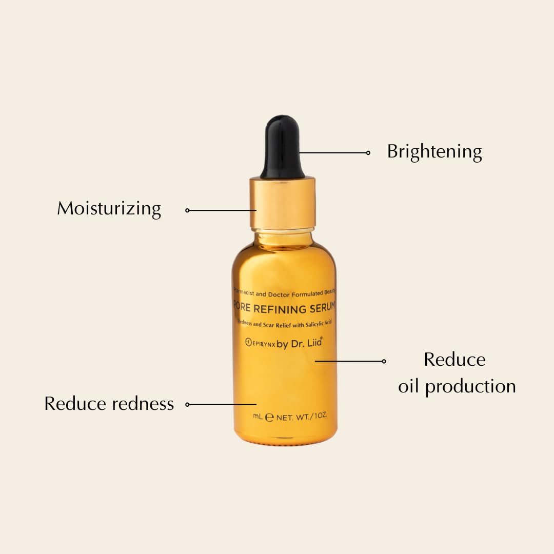 Face Serum for Acne Prone Skin - Moisturizer for Oily Skin - Gluten Free and Vegan for Sensitive Skin with Acne Scars EpiLynx by Dr. Liia - Image 4