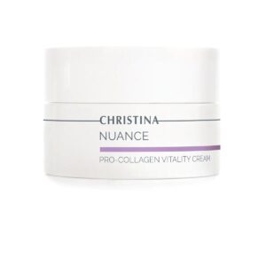-CHRISTINA- Nuance Collagen Face Cream – Firming & Moisturizing Treatment for Women – Reduces Wrinkles & Restores Elasticity – Skin Repair with Peptides & Vitamin C – Deep Hydration – 1.7 oz