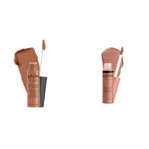 NYX PROFESSIONAL MAKEUP London Soft Matte Lip Cream & Madeleine Butter Gloss - Mid-Tone Lip Colors