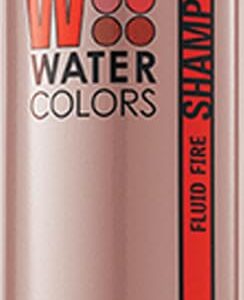 Watercolors by Tressa 3-in-1 Color Depositing Shampoo, Semi Permanent Hair Color, Hair Dye Shampoo for Curly, Dry, and Normal Hair, 8 fl oz - FLUID FIRE