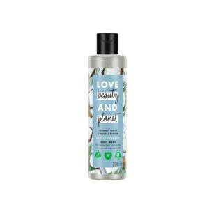Love-Beauty and Planet Hydrating Body Wash for Men and Women | Coconut Water & Mimosa Flower | Sulfate Free | Paraben Free | Natural Shower Gel for Soft Skin Unisex 200ml.