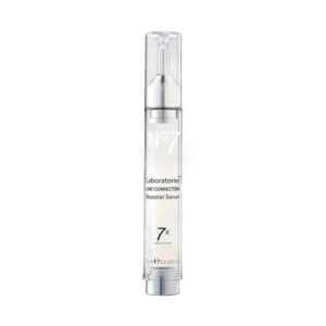 No7 Laboratories Line Correcting Booster Serum - Potent Collagen Peptide Serum for Fine Lines and Wrinkles - Moisturizing Formula for All Aging Skin Types (15 ml)