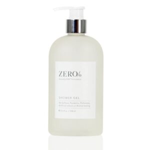 Gilchrist & Soames Zero% Shower Gel – Naturally Kind Sulfate, Paraben & Cruelty-Free Liquid Body Wash for Men & Women, Fresh Botanical Scent Infused with Glycerin & Aloe for Hydrated Skin, 15.5 oz
