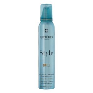 Rene Furterer Style Sculpting Mousse Provides Long-Lasting Natural Volume Using Vegetal Jojoba Extract, For All Hair Types, Silicone-Free, Vegan, 6.8 fl. oz.