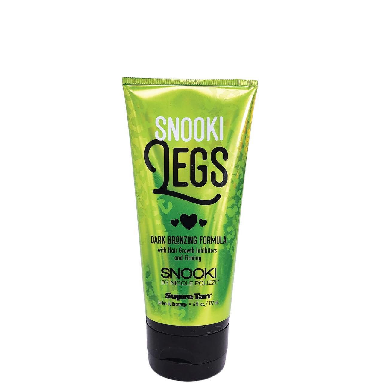 Supre Snooki Ultra Dark Leg Bronzer W/ Hair Growth Inhibitors 6 OZ by Supre