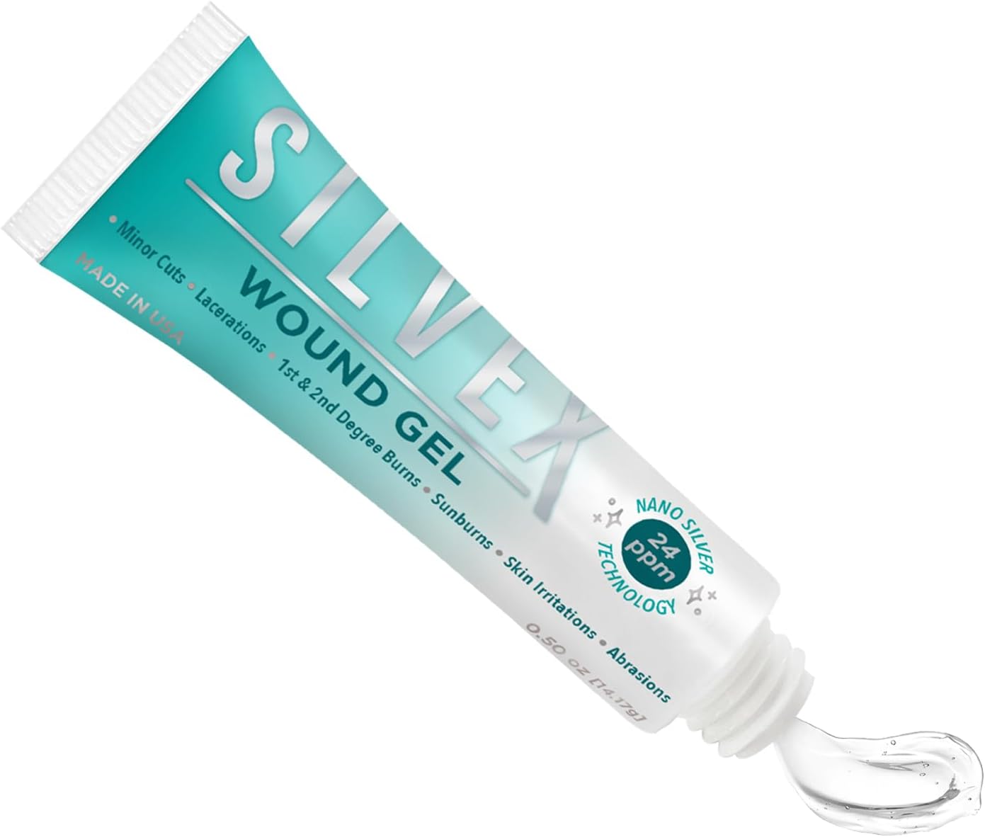 SILVEX Wound Gel 2 oz for Fast Healing and Gentle Pain Relief - Image 2