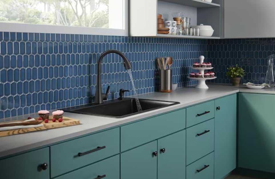 kohler Touchless Pull-Down Kitchen Faucet with Soap Dispenser - Image 6