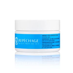 Repechage Honey and Almond Scrub For All Skin Types - Exfoliating Face Mask and Scrub Deeply Cleanses, Gentle Face Exfoliator Helps Remove Blackheads, 125ml / 0.5 oz.