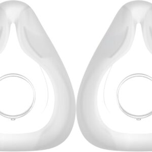 2 Pack Replacement F20 Large Cushion Compatible with ResMed AirFit F20 Cushion, Full Face CPAP Mask Cushion Replacement, Covers Nose and Mouth (2)