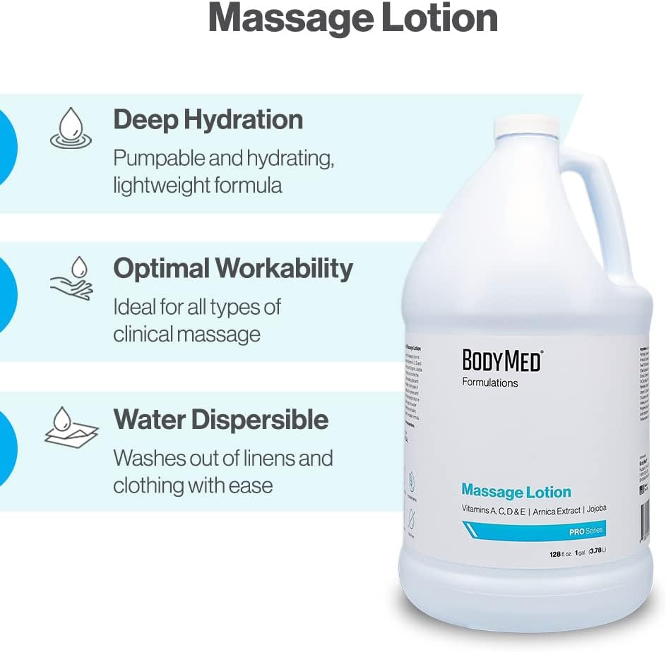 BodyMed Formulations Massage Lotion, 8 oz. – Fragrance-Free, All-Natural Lotion for Massage Therapy – Leaping Bunny Certified – with Arnica Extract & Jojoba – Non-Staining, & Paraben Free - Image 6