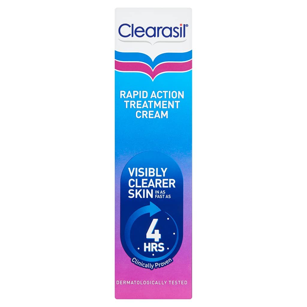 Clearasil Ultra Rapid Action Gel - Salicylic Acid Skin Moisturizer for Adults, Exfoliating & Smoothing, 25ml - Image 2