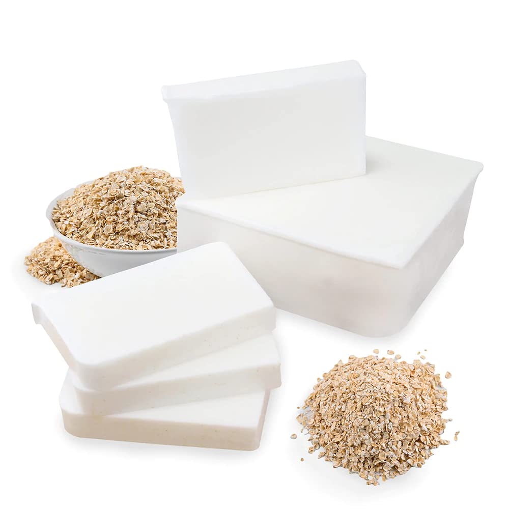 Primal Elements Oatmeal Moisturizing Melt Pour Glycerin Soap Base 2 lb Vegan - Image 2