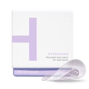 ZitSticka Hyperfade Microdart Pimple Patch, Hydrates & Evens Skin Tone, With Hyaluronic Acid & Vitamin C for Clear, Smooth-Looking Skin (12 Count)